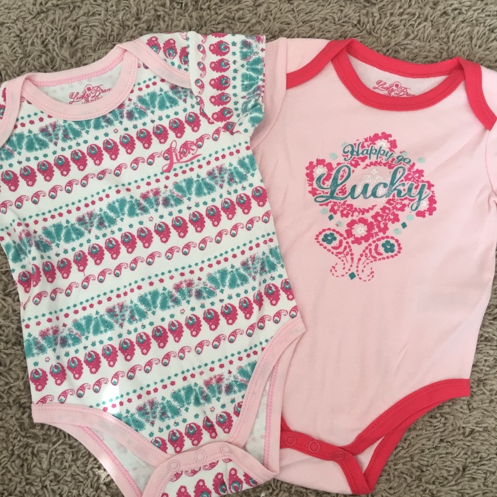 BRAND NEW LUCKY BRAND BABY ONSIES